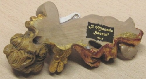 ANGEL CANTANDO 12CM MARMOLINA 005